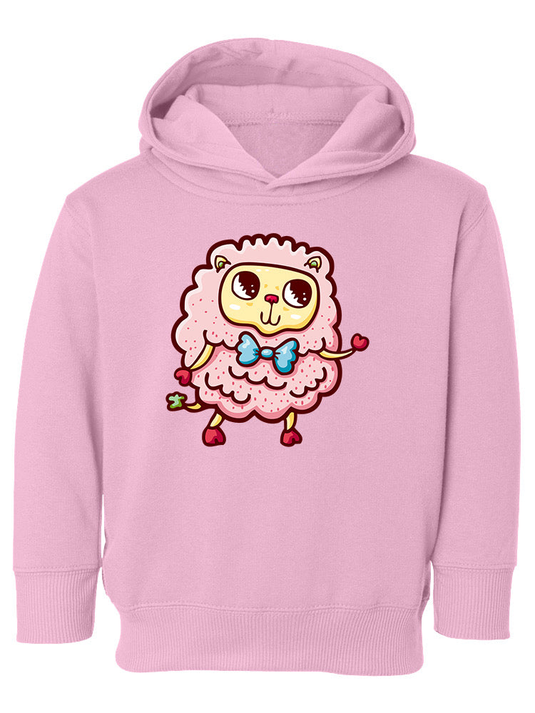 A Cute Sheep Looking Up Hoodie -Image by Shutterstock