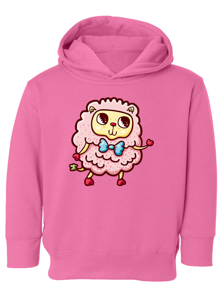 A Cute Sheep Looking Up Hoodie -Image by Shutterstock