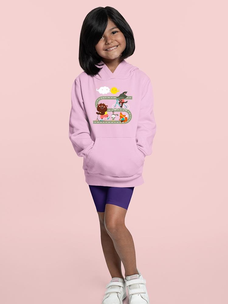 Animals Doing Activities Hoodie -Image by Shutterstock