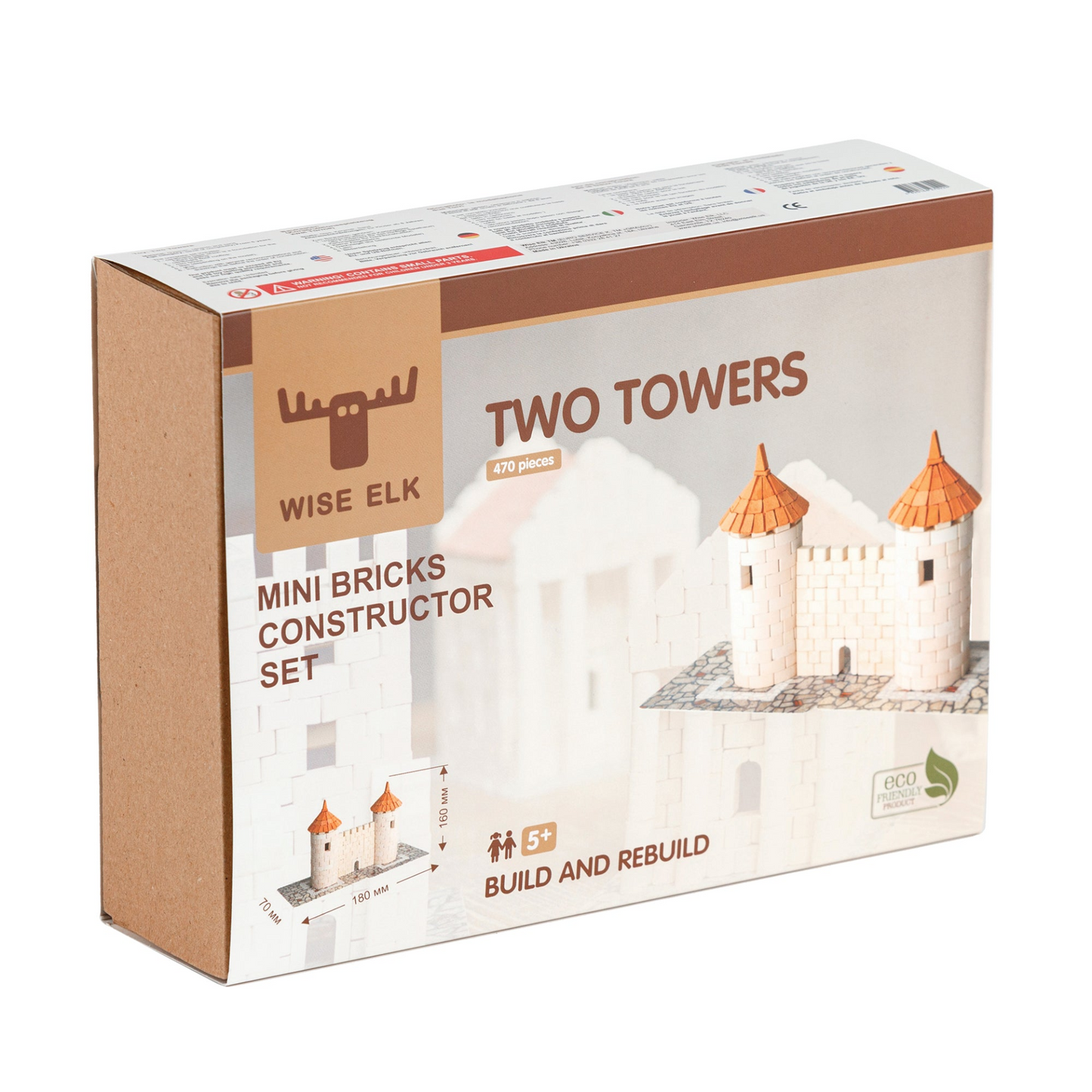 Mini Bricks Construction Set - Two Towers