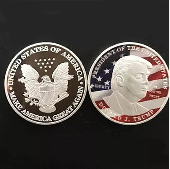 Mr. President Collector's Choice Donald Trump Coin 1 OZ Silver Clad