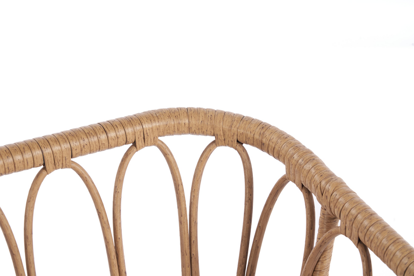 Outdoor Garden Rattan Furniture Sofa And Table Set wood +yellow