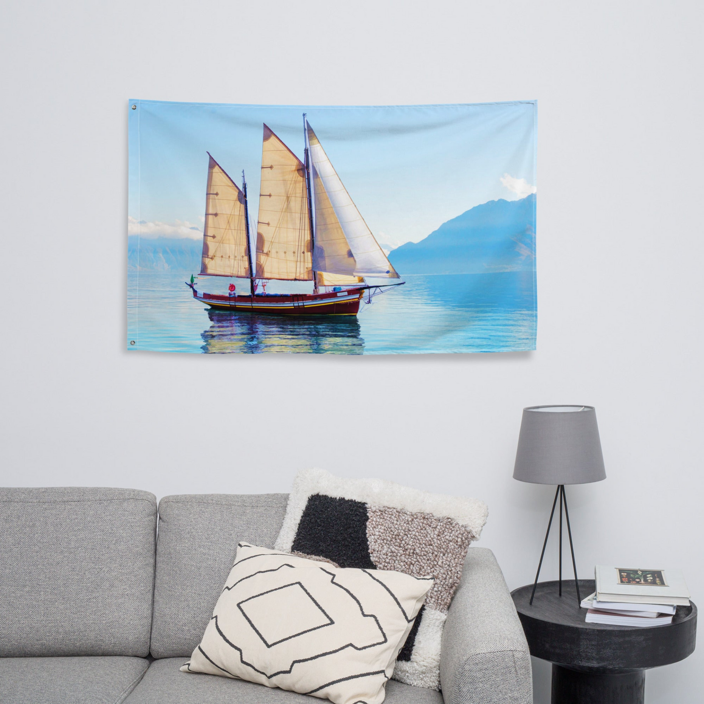 Ship Original Flag Tapestry wall hanging