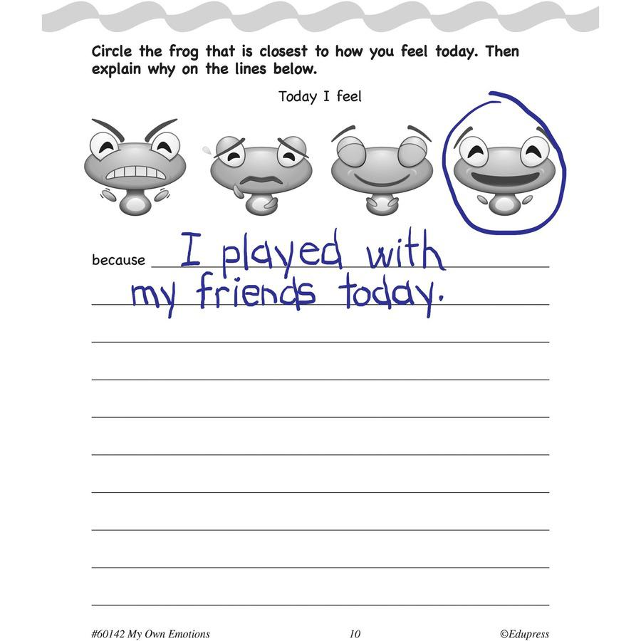 Teacher Created Resources My Own Books: My Emotions Printed Book - Book