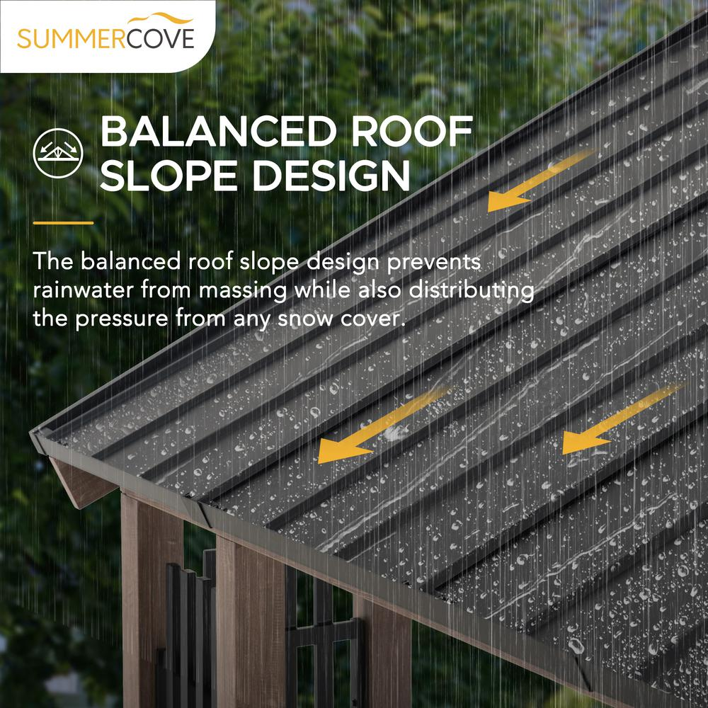 Sunjoy Portsmouth 11 x 13 ft Hardtop Gazebo