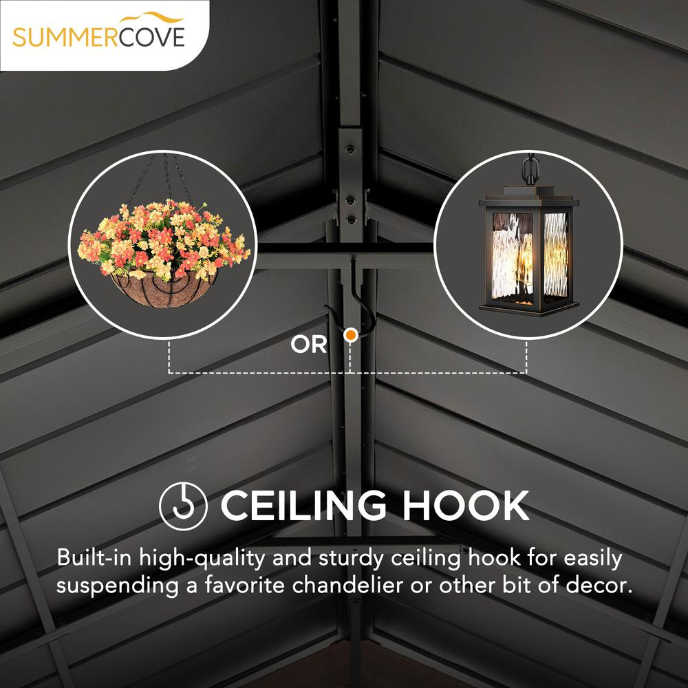 Sunjoy Portsmouth 11 x 13 ft Hardtop Gazebo