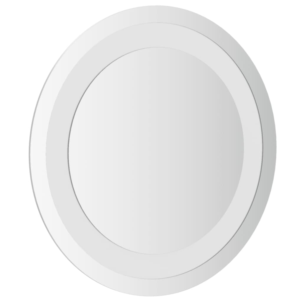 vidaXL LED Bathroom Mirror 11.8" Round