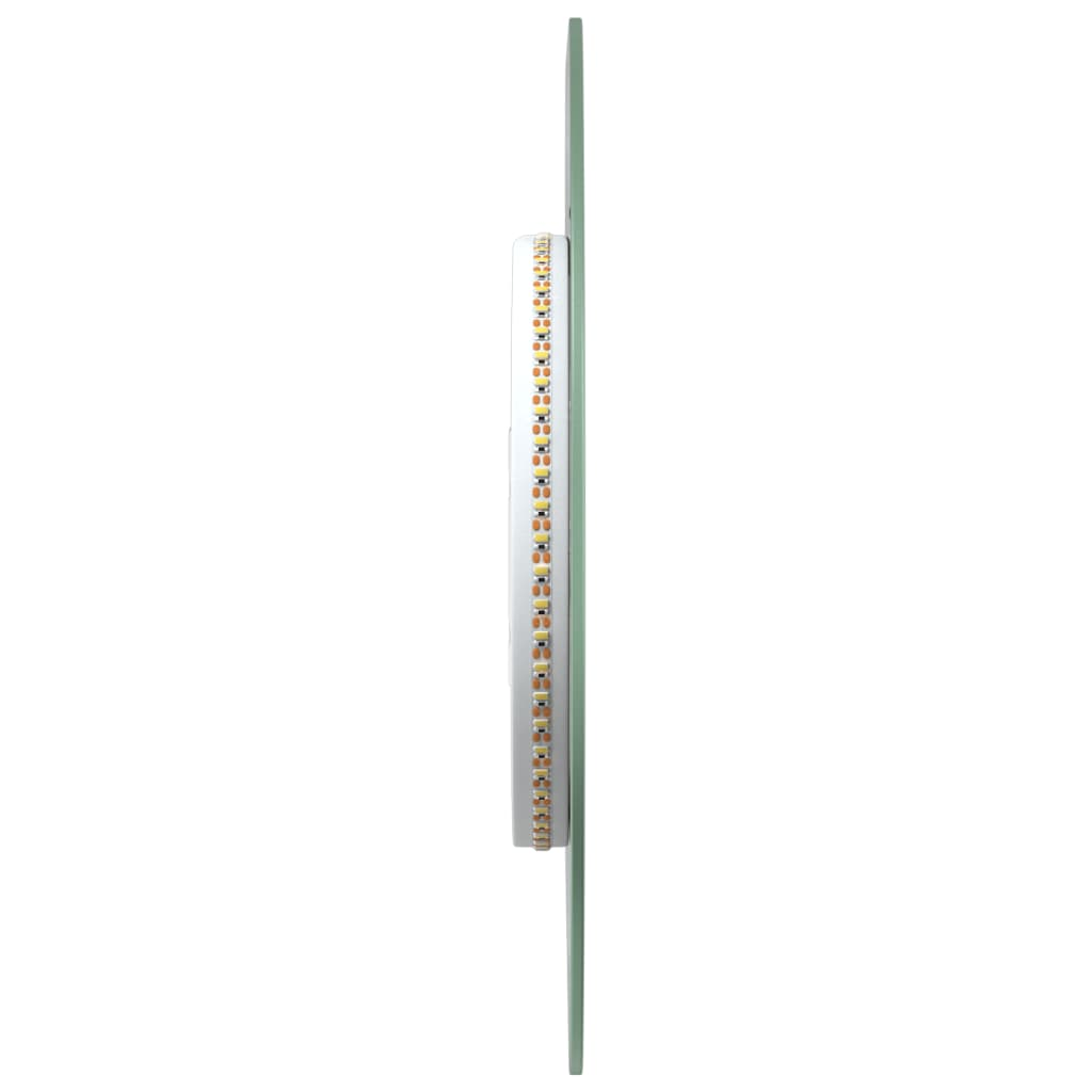 vidaXL LED Bathroom Mirror 11.8" Round