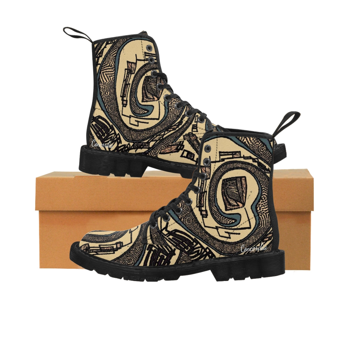 Men's Canvas Boots