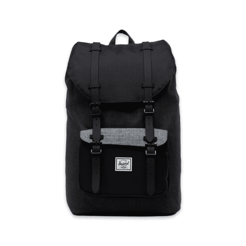 Hershel Little America Mid V. 13" Gray/Tan