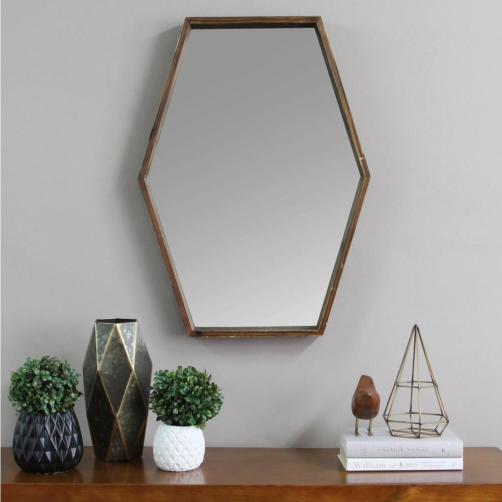 Stratton Home Decor JoJo Wood Mirror