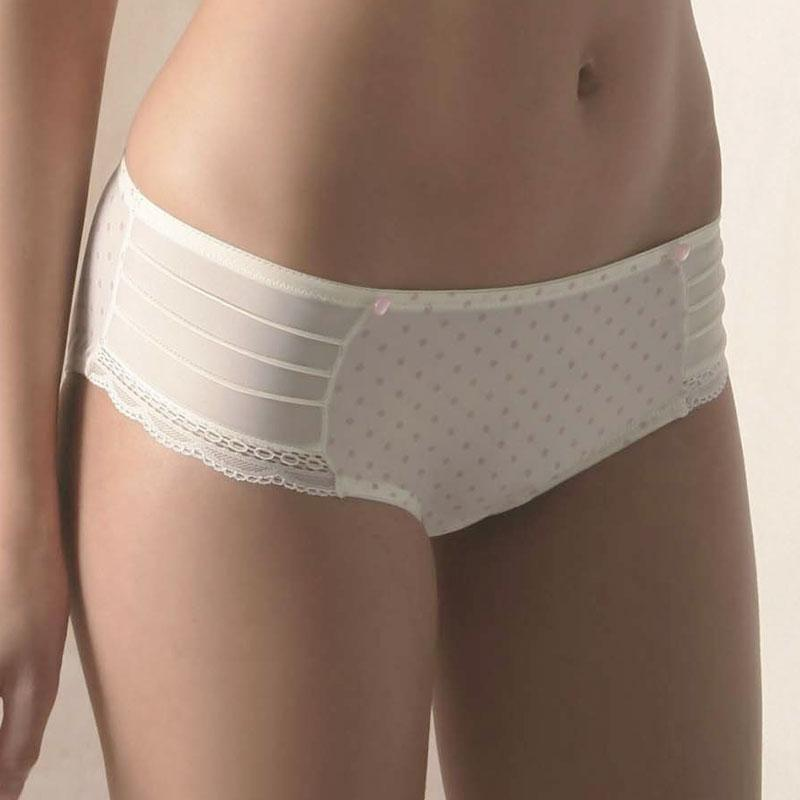 Soft Boyshort Panty Sassa Romantic Dots