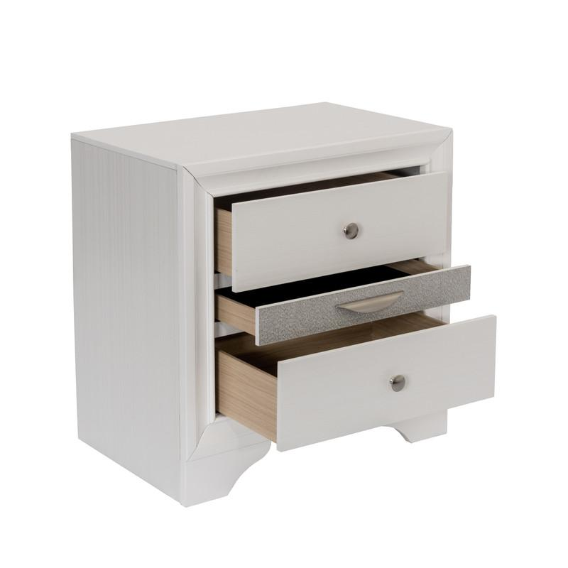 Catherine White 6 Piece Bedroom Set, California King