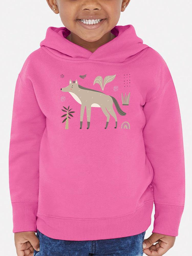 Hyena Summer Illustration Hoodie -Image by Shutterstock