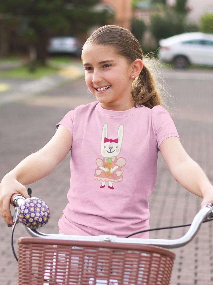 Bunny Girl With A Carrot T-shirt -Image by Shutterstock