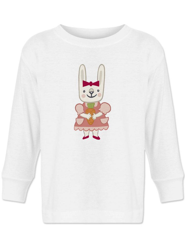 Bunny Girl With A Carrot T-shirt -Image by Shutterstock