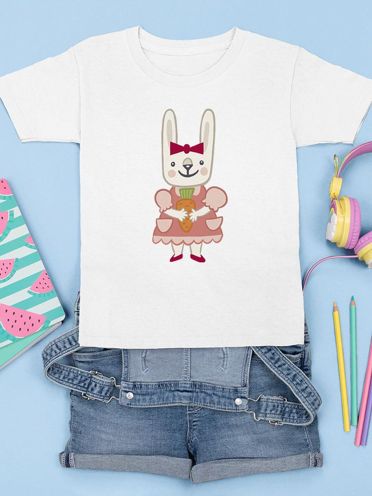 Bunny Girl With A Carrot T-shirt -Image by Shutterstock