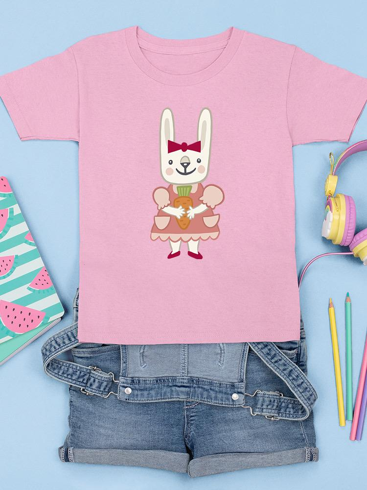 Bunny Girl With A Carrot T-shirt -Image by Shutterstock