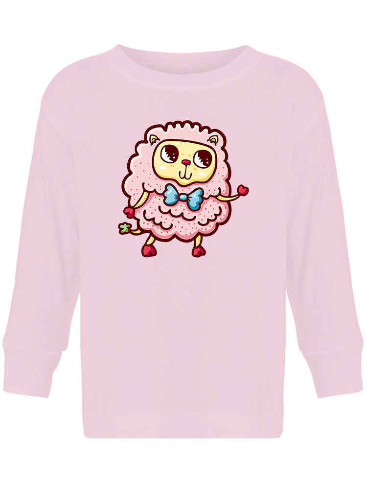 A Cute Sheep Looking Up T-shirt -Image by Shutterstock