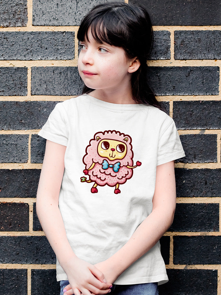 A Cute Sheep Looking Up T-shirt -Image by Shutterstock