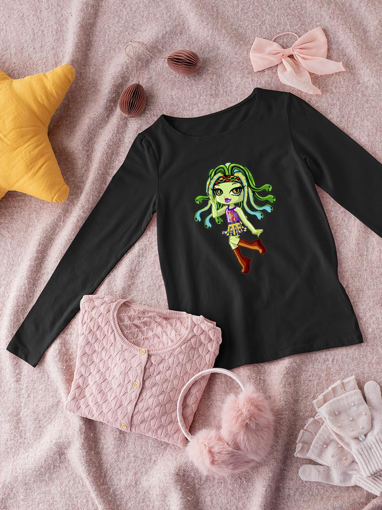 Girl With Snake Hair T-shirt -Image by Shutterstock