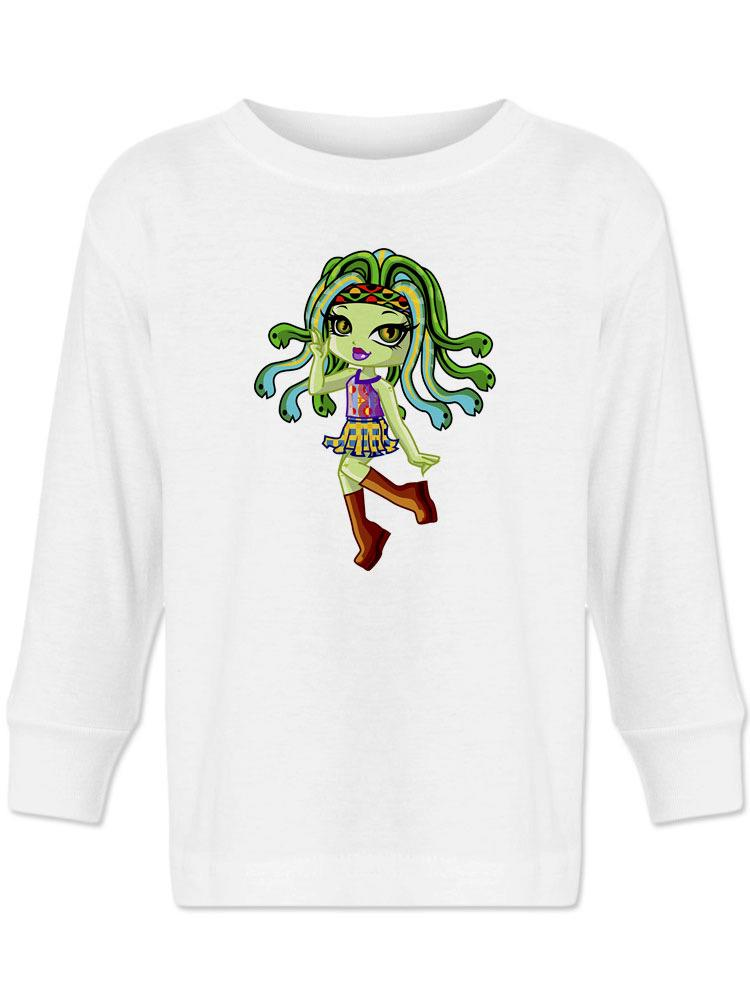 Girl With Snake Hair T-shirt -Image by Shutterstock