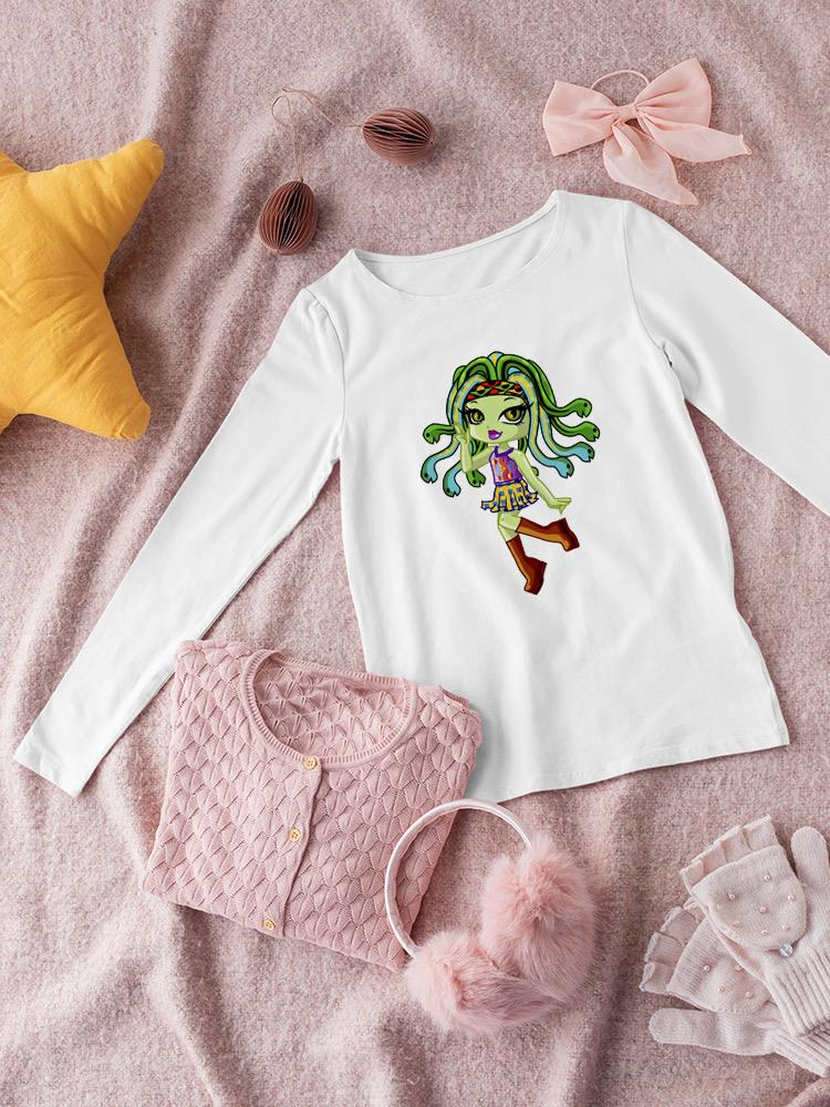 Girl With Snake Hair T-shirt -Image by Shutterstock