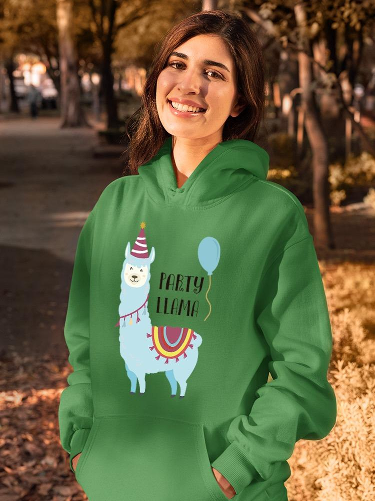 Party Llama Hoodie -SPIdeals Designs