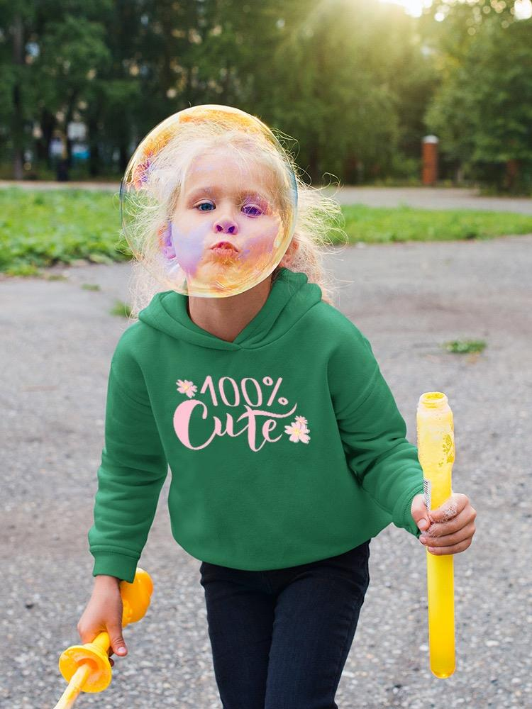 Cute 100 Percent Hoodie -Image by Shutterstock