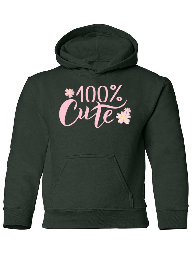 Cute 100 Percent Hoodie -Image by Shutterstock