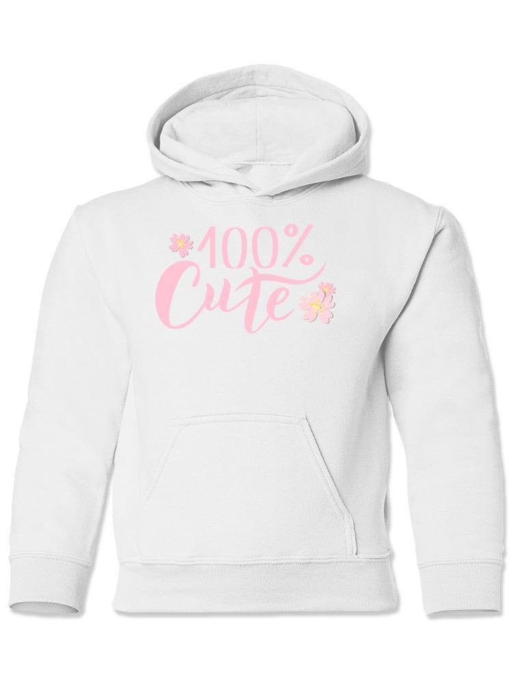 Cute 100 Percent Hoodie -Image by Shutterstock