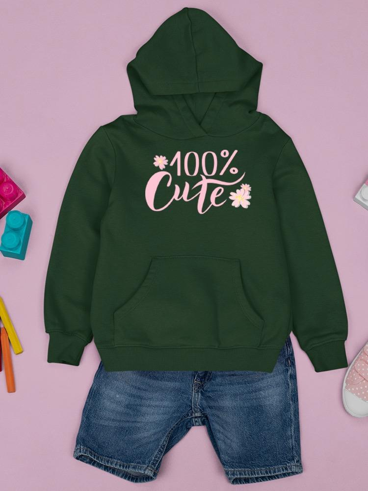 Cute 100 Percent Hoodie -Image by Shutterstock