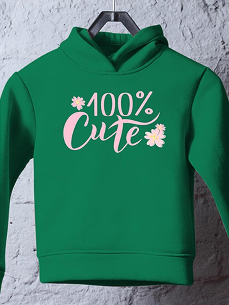 Cute 100 Percent Hoodie -Image by Shutterstock