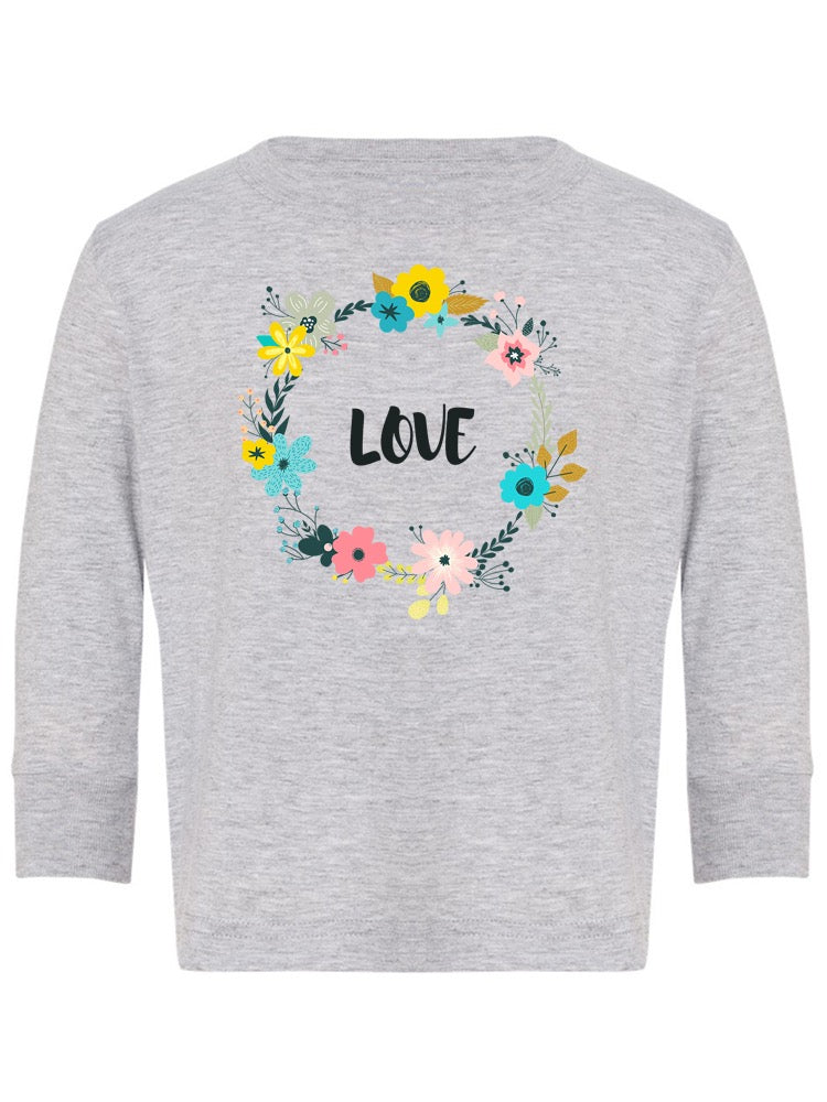 Love Wreath T-shirt -Image by Shutterstock