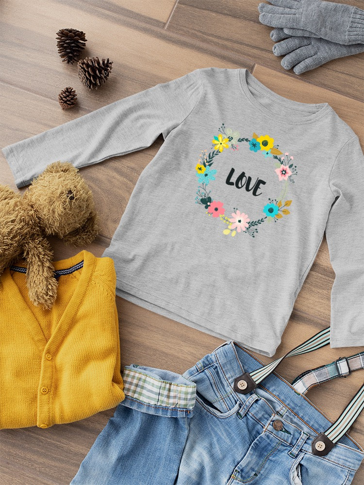 Love Wreath T-shirt -Image by Shutterstock