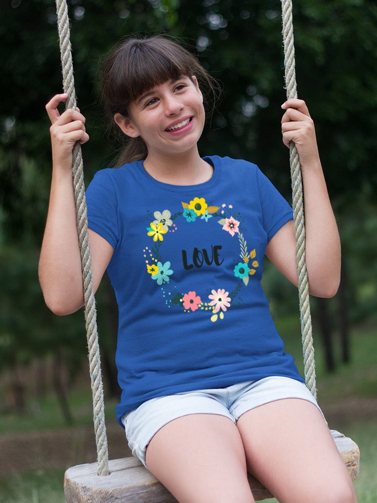 Love Wreath T-shirt -Image by Shutterstock