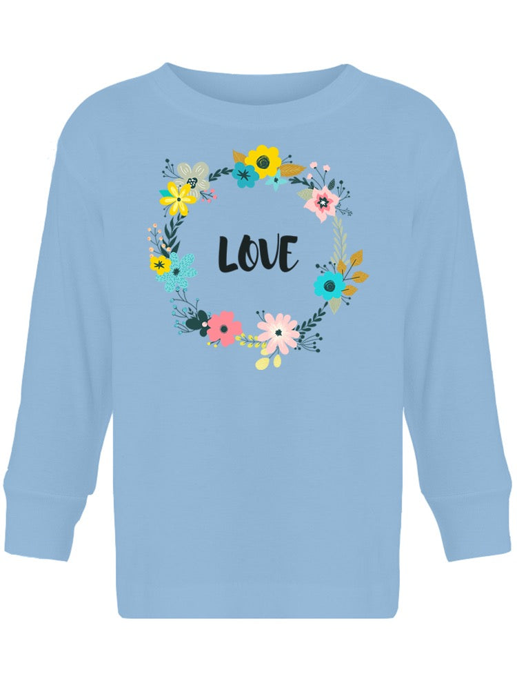 Love Wreath T-shirt -Image by Shutterstock