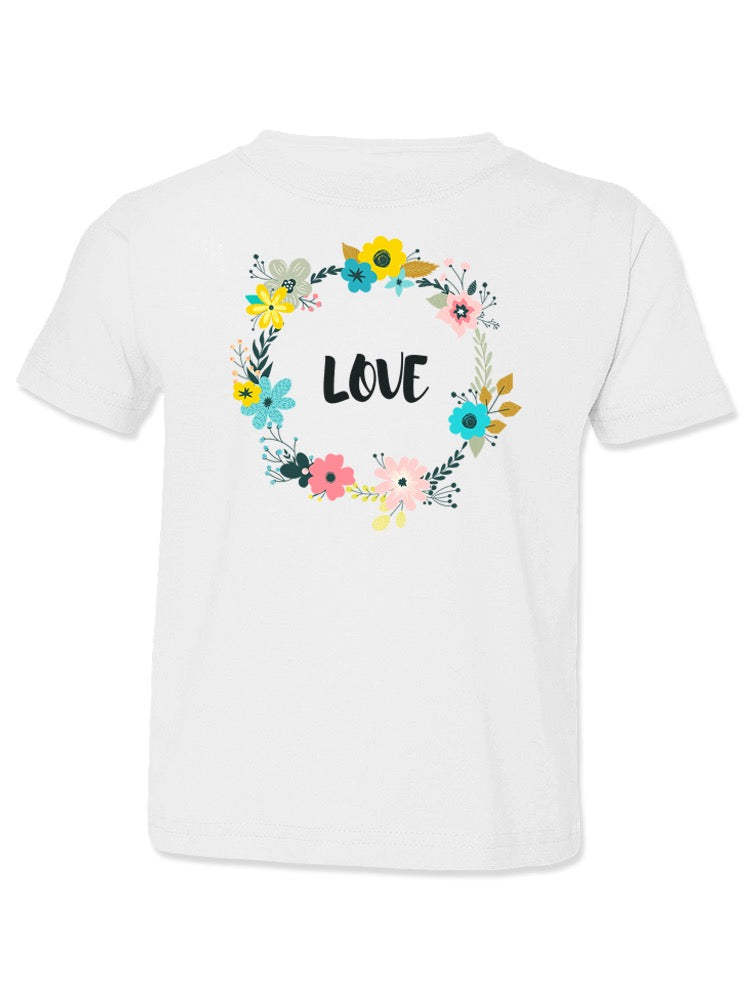 Love Wreath T-shirt -Image by Shutterstock