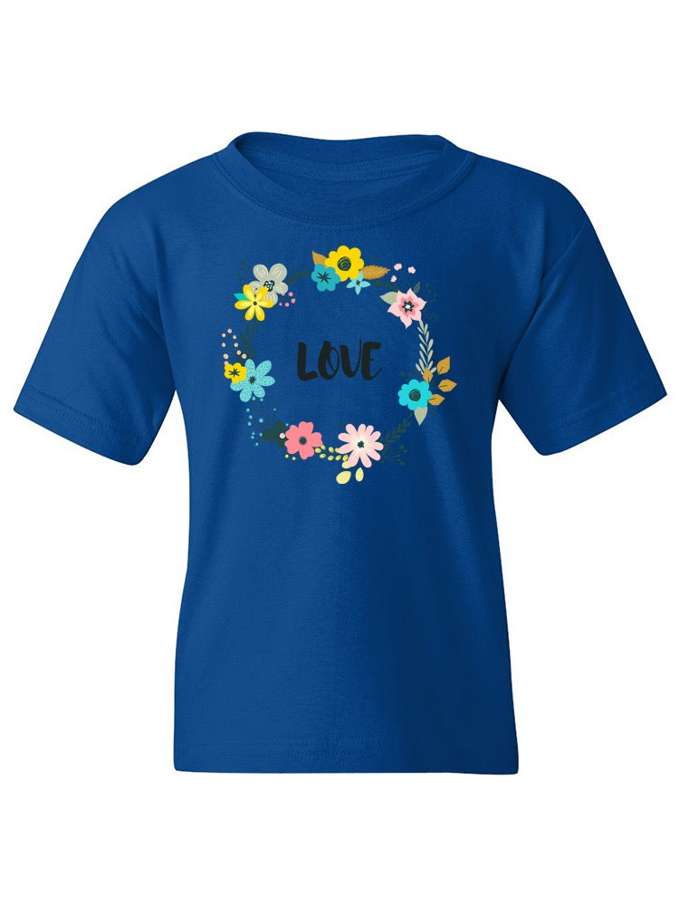 Love Wreath T-shirt -Image by Shutterstock