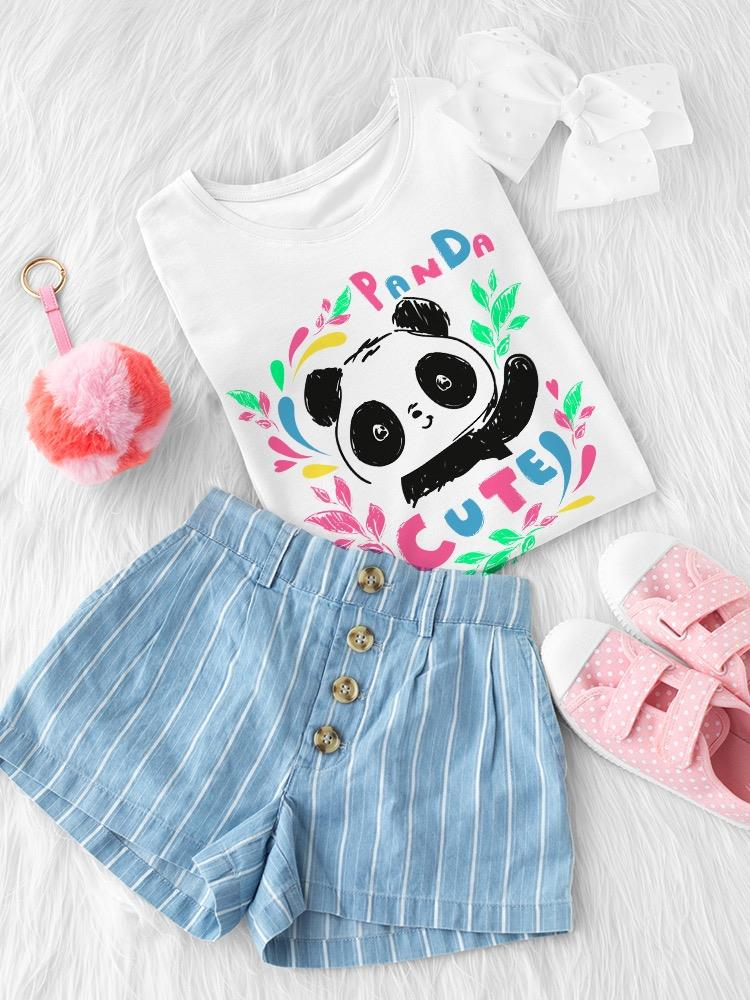 Panda Cute T-shirt -Image by Shutterstock