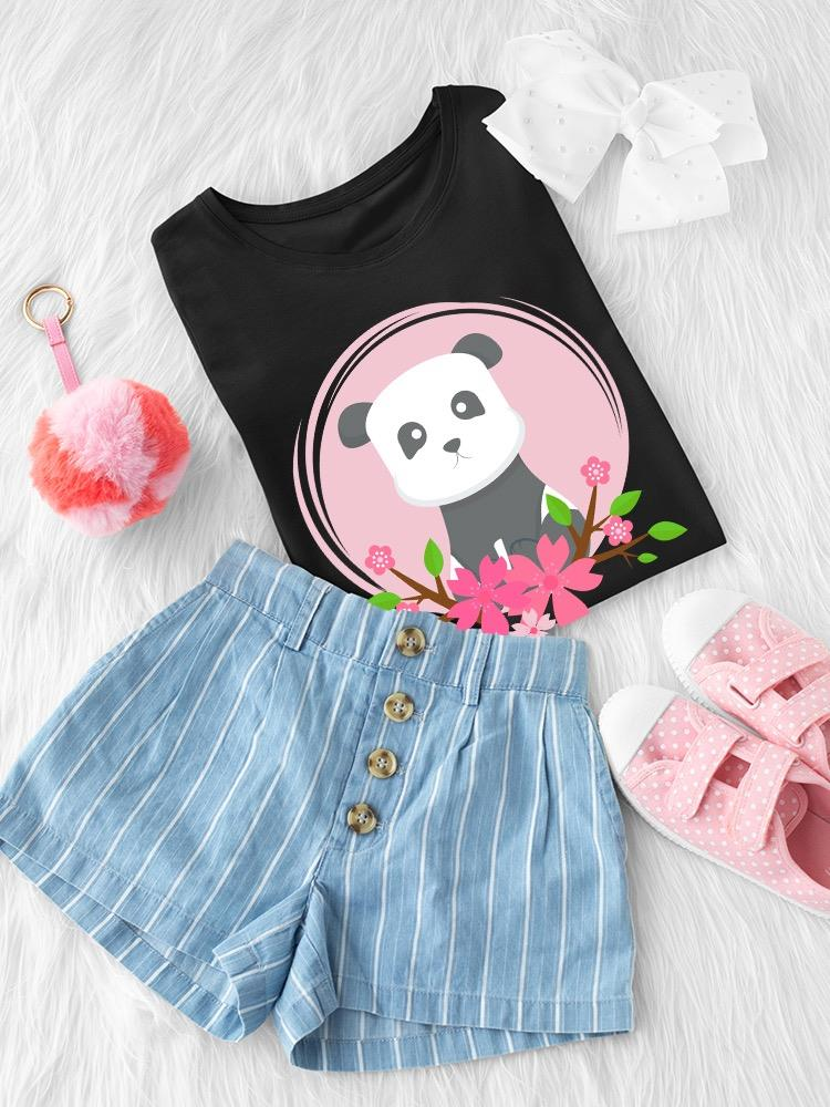 A Panda With Flowers T-shirt -Image by Shutterstock