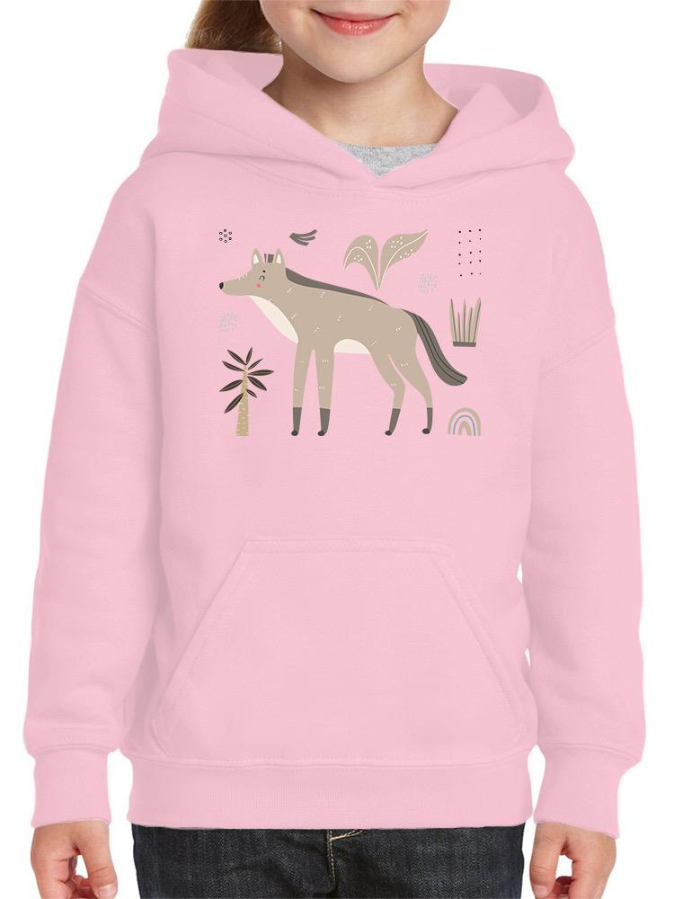 Hyena Summer Illustration Hoodie -Image by Shutterstock