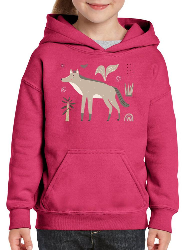 Hyena Summer Illustration Hoodie -Image by Shutterstock