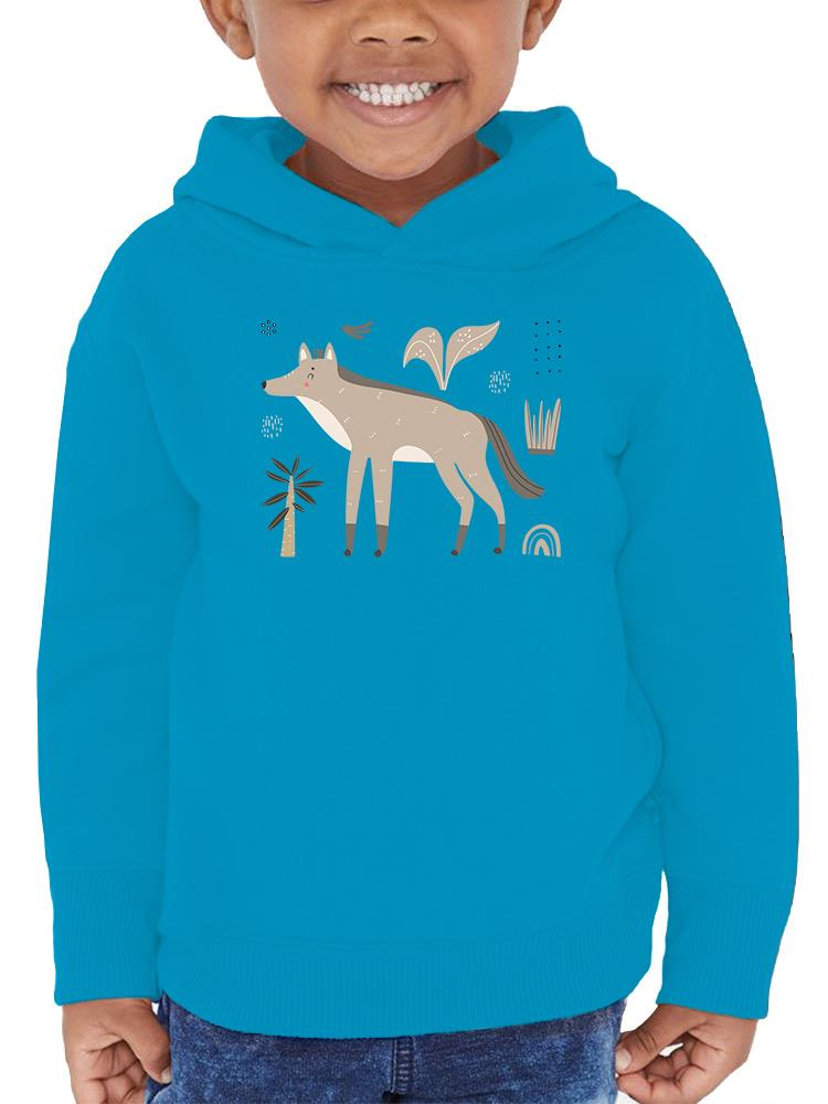 Hyena Summer Illustration Hoodie -Image by Shutterstock