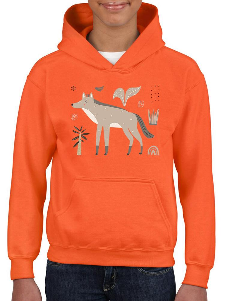 Hyena Summer Illustration Hoodie -Image by Shutterstock