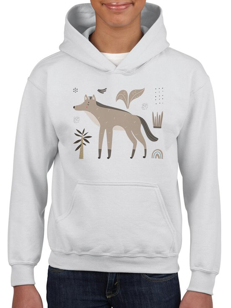 Hyena Summer Illustration Hoodie -Image by Shutterstock