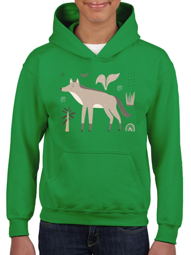 Hyena Summer Illustration Hoodie -Image by Shutterstock