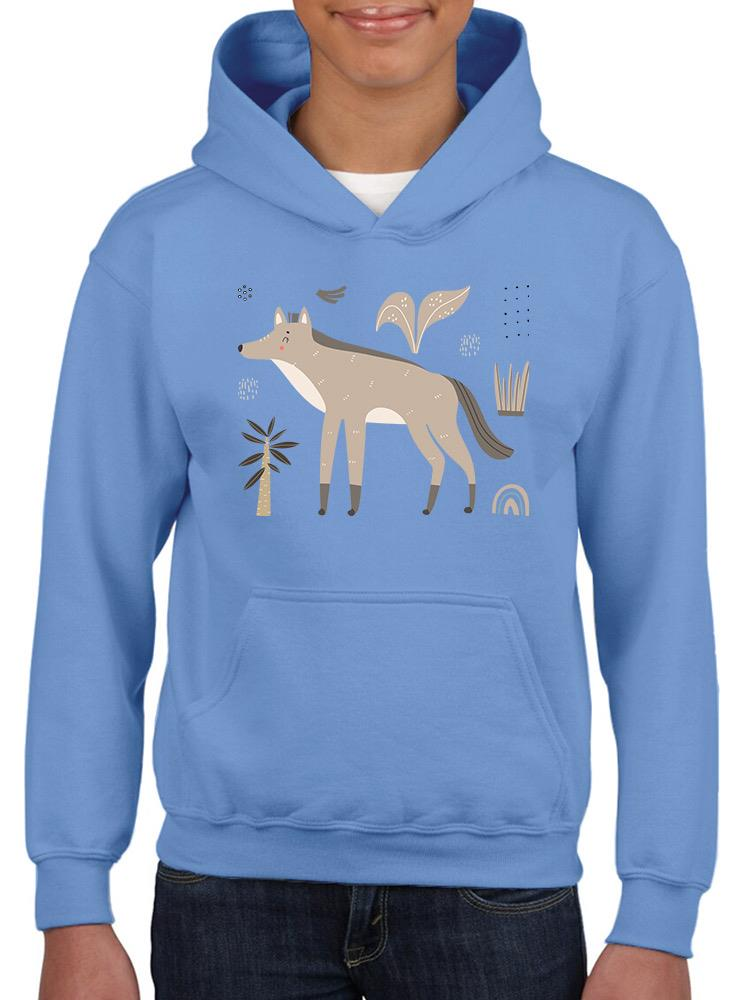 Hyena Summer Illustration Hoodie -Image by Shutterstock