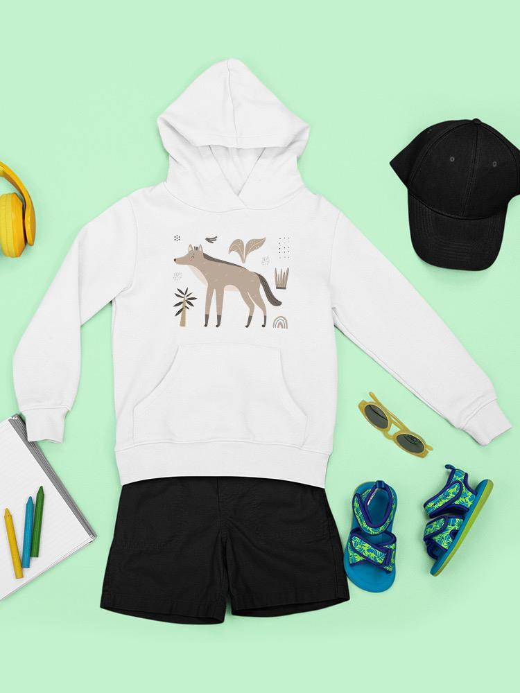 Hyena Summer Illustration Hoodie -Image by Shutterstock