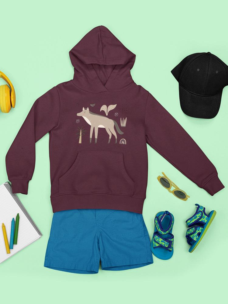 Hyena Summer Illustration Hoodie -Image by Shutterstock